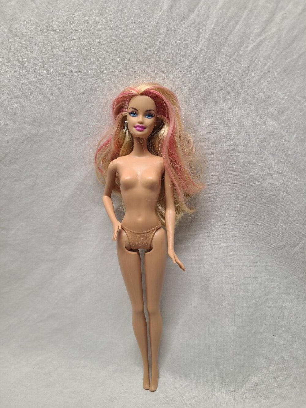 My Glam Pets Barbie Doll 2009 Target Exclusive Blonde & Pink Hair- READ INFO